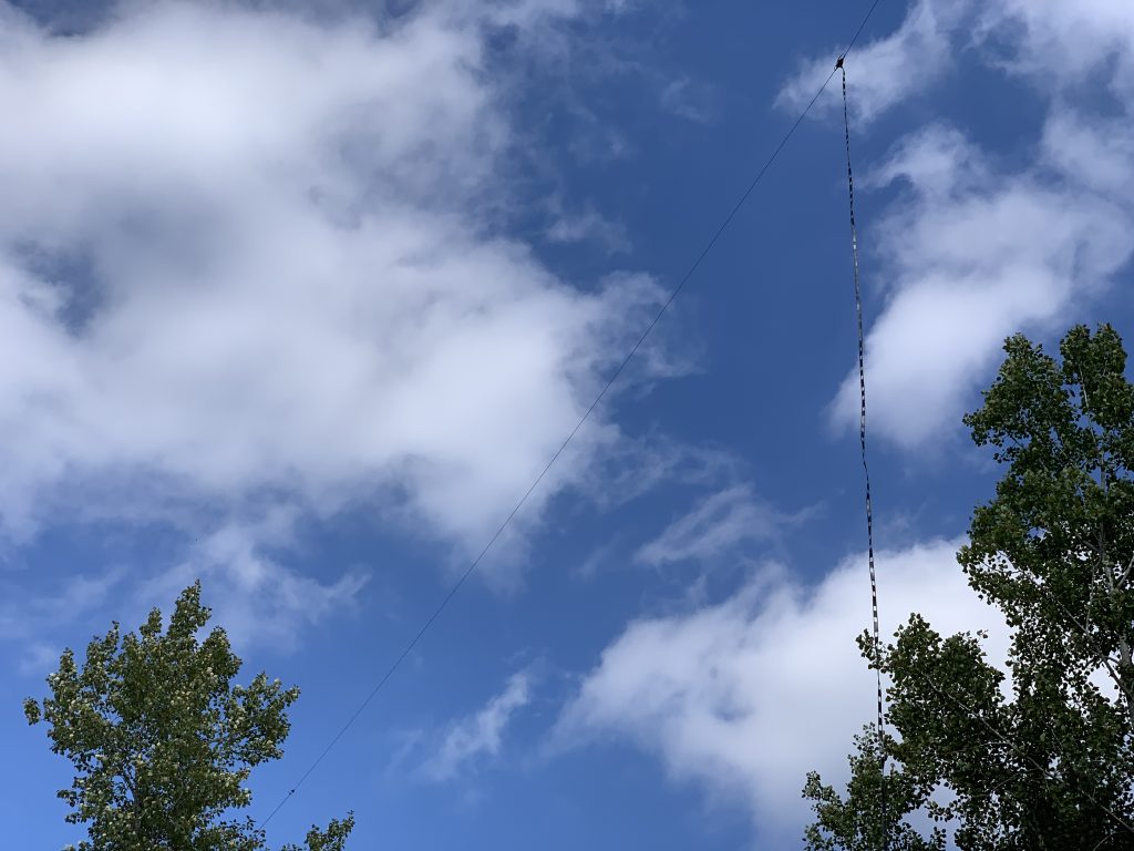 G5RV 55' high in the air