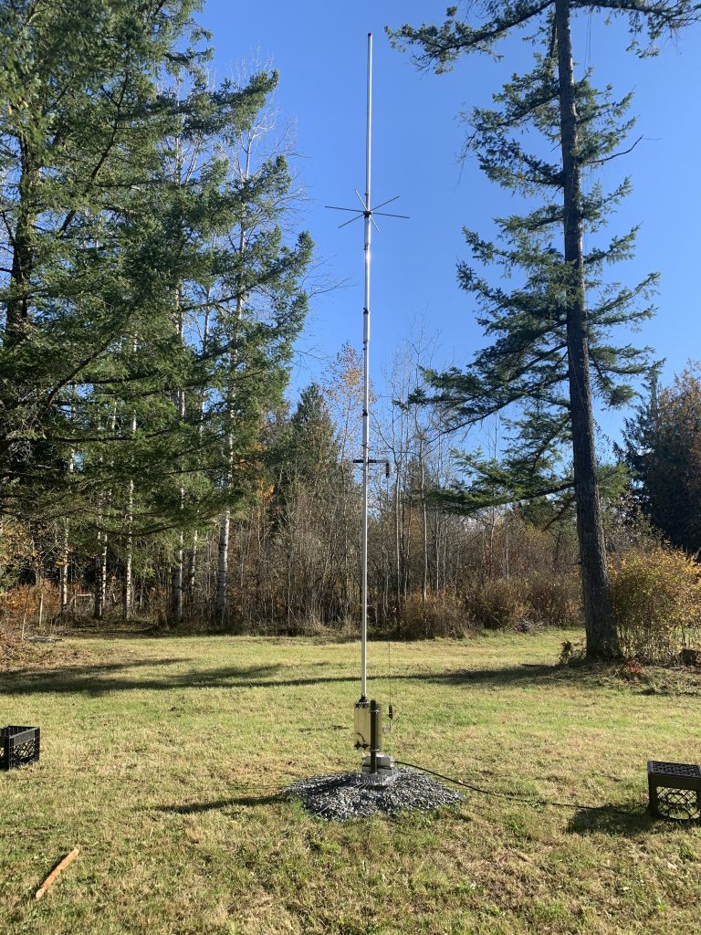 Hustler 4btv Veritcal Antenna