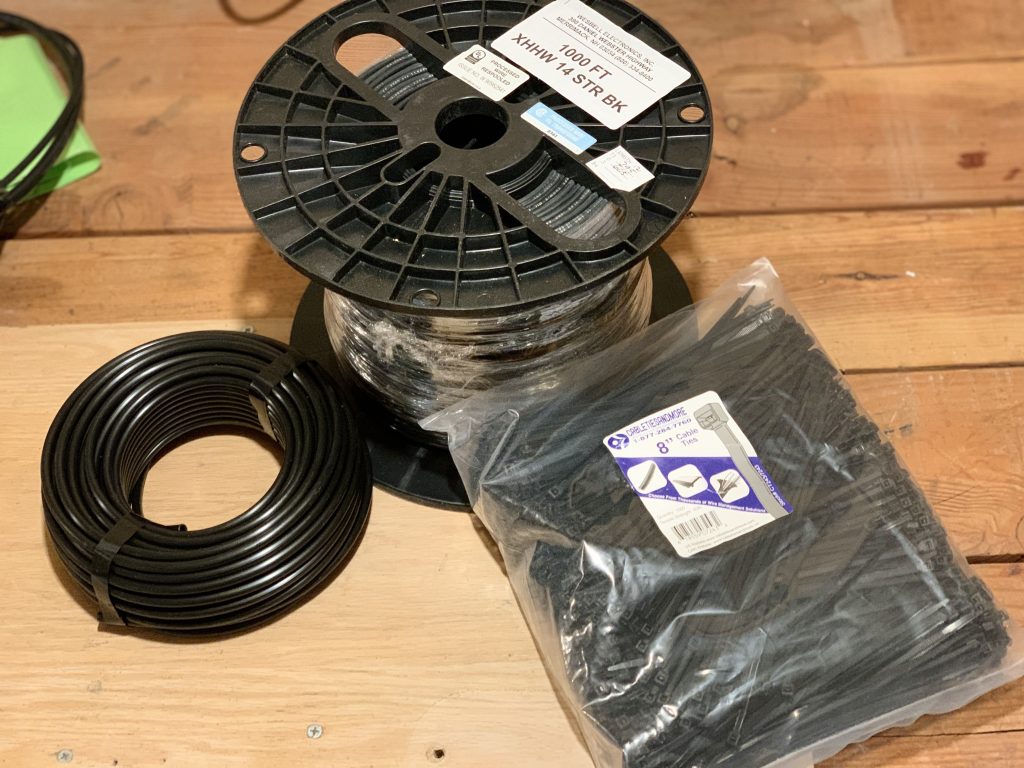 Antenna supplies for building the tuned doublet